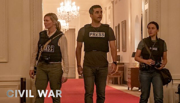 war 5 نقد و بررسی فیلم جنگ داخلی Civil War (2024)