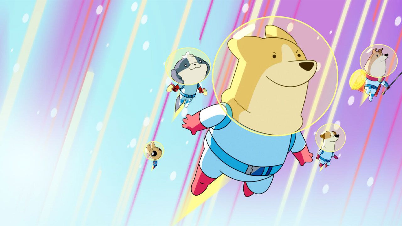دانلود انیمیشن سگ های فضایی Dogs in Space فصل اول