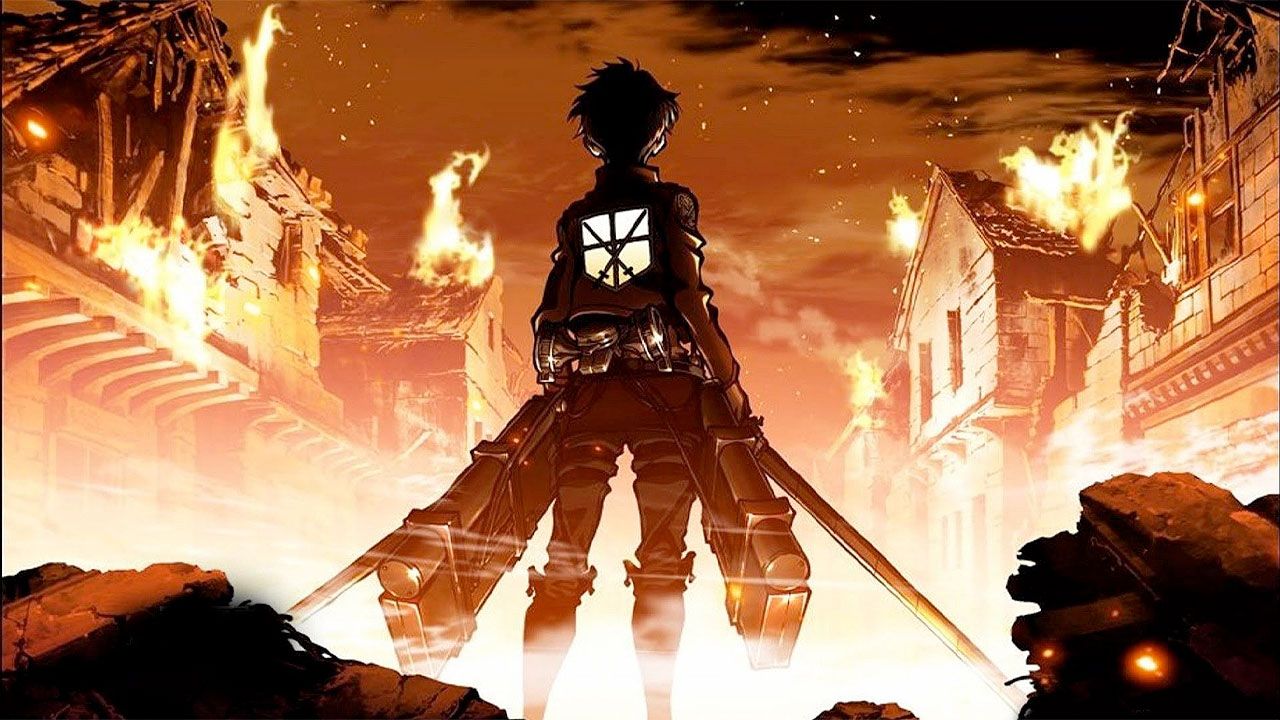 دانلود سریال نبرد با تایتان ‌ها Attack On Titan فصل اول تا چهارم با دوبله فارسی