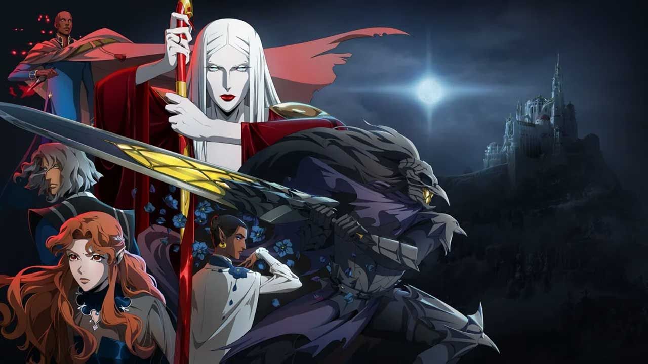 انیمه کسلوانیا منظره شب Castlevania Nocturne فصل دوم