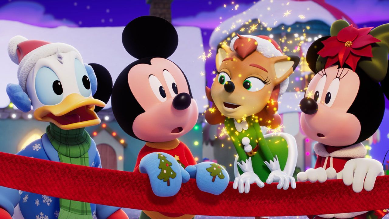 انیمیشن میکی و کریسمس های بسیار زیاد Mickey and the Very Many Christmases 2024 با دوبله فارسی