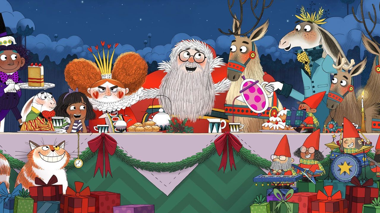 انیمیشن شب پیش از کریسمس در سرزمین عجایب The Night Before Christmas in Wonderland 2024 با دوبله فارسی