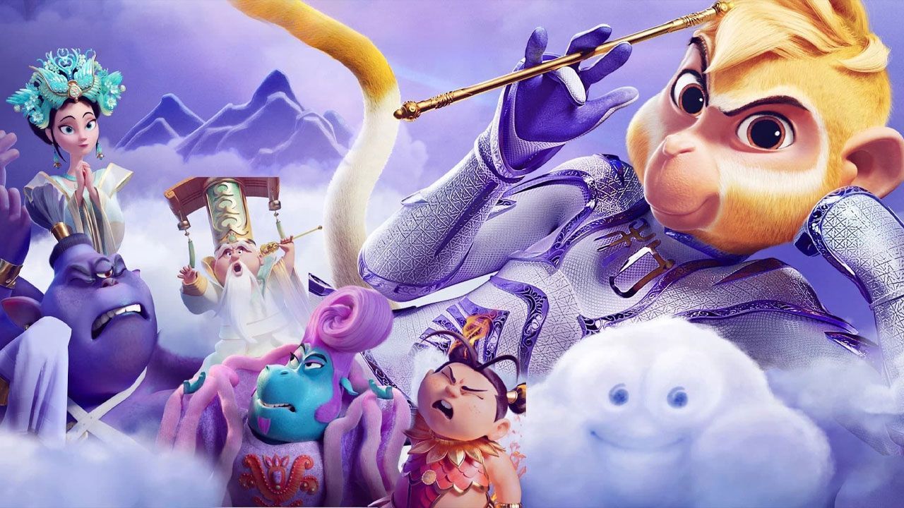 انیمیشن شیمی اولین شاه میمون Shimmy The First Monkey King 2023 با دوبله فارسی