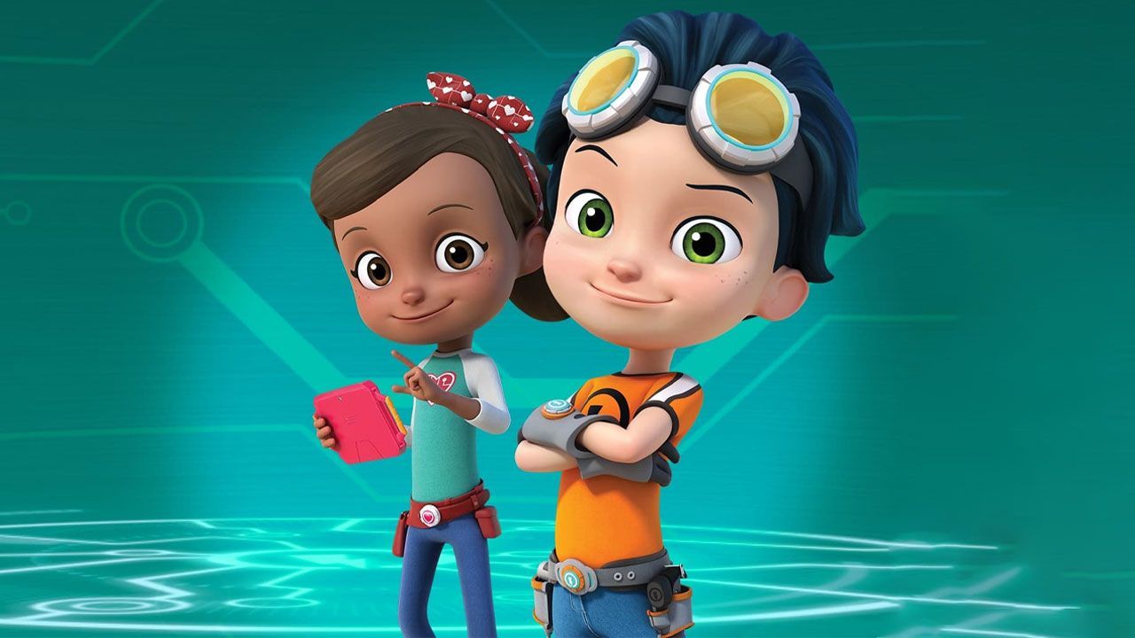 انیمیشن مهندس کوچک Rusty Rivets فصل اول با دوبله فارسی