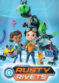 انیمیشن مهندس کوچک Rusty Rivets فصل اول با دوبله فارسی