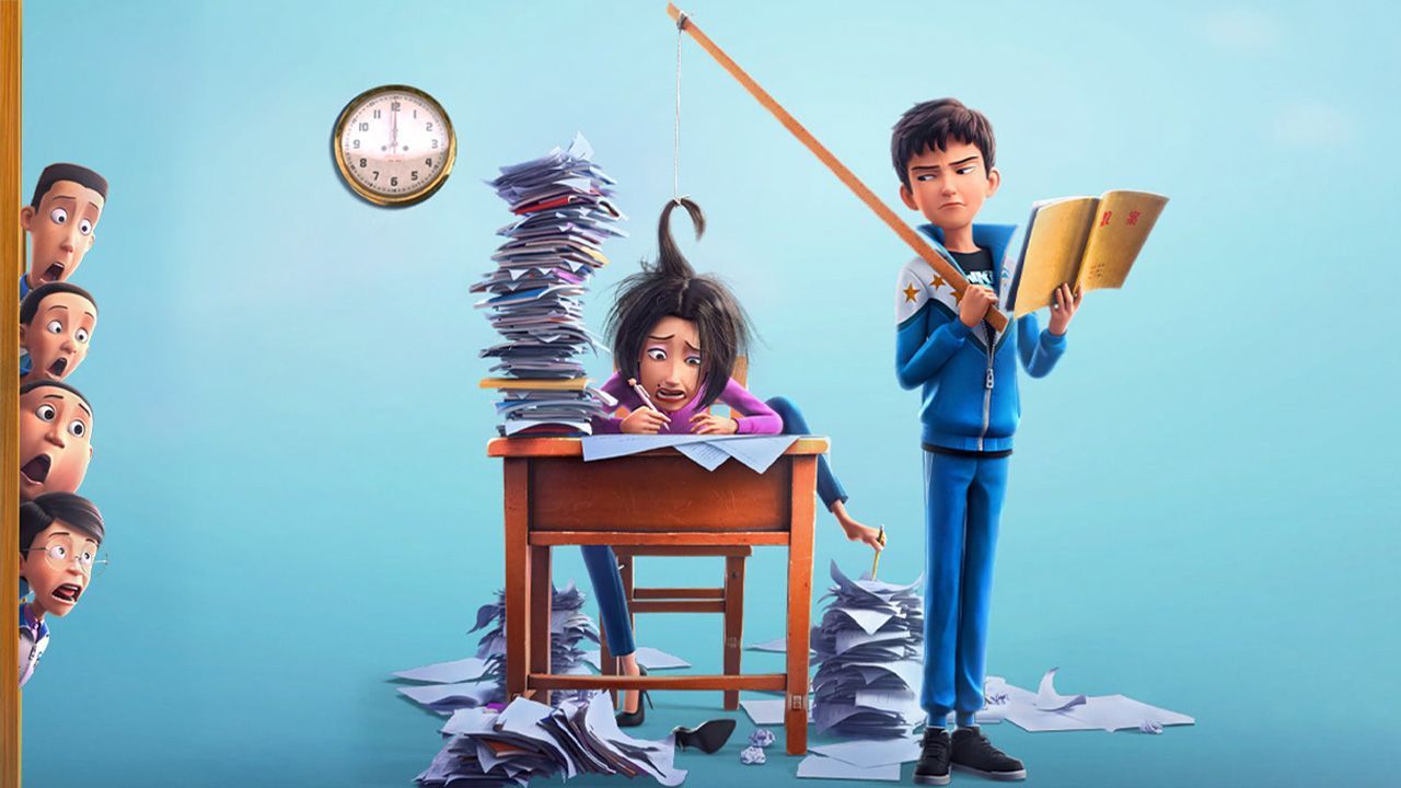 انیمیشن آه مدرسه Oh My School 2023 با دوبله فارسی