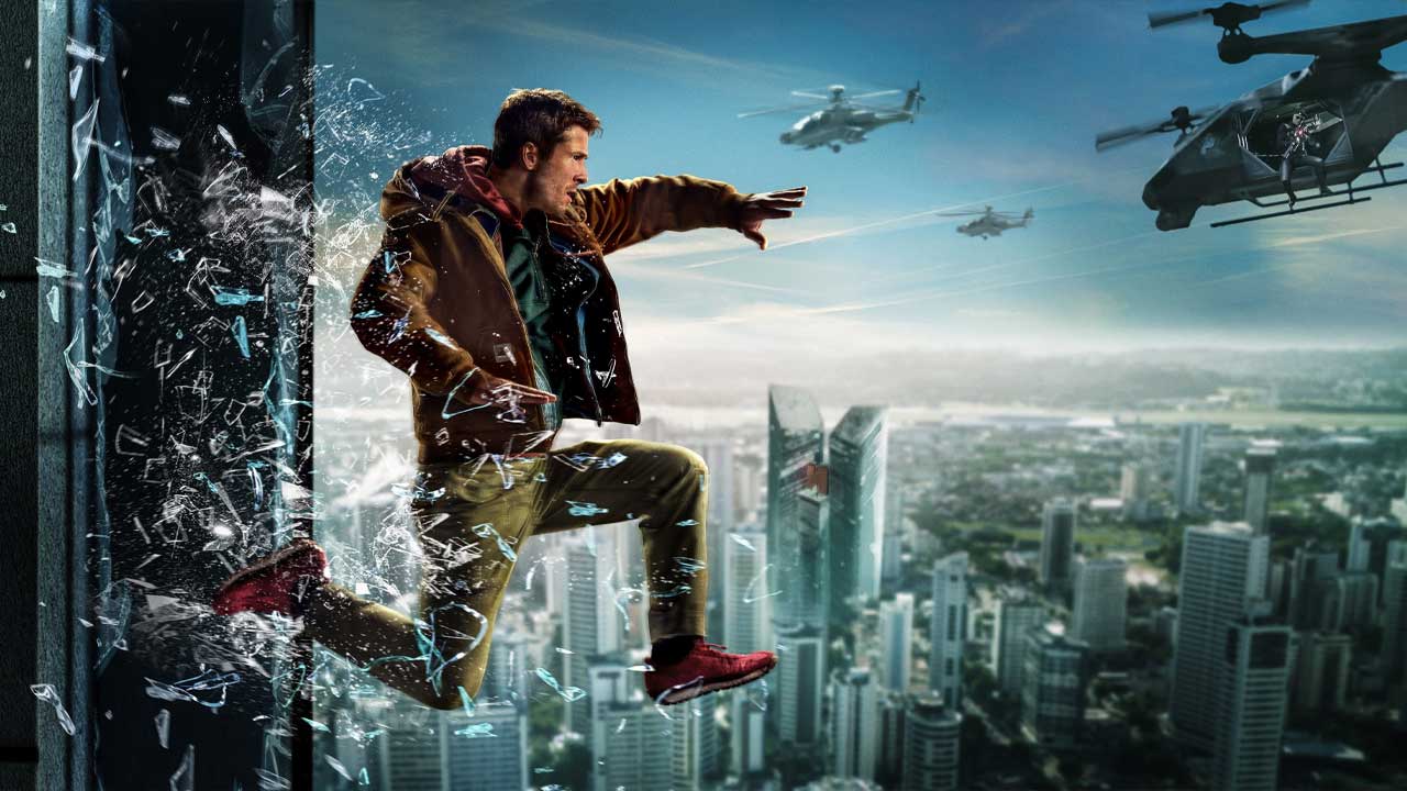 فیلم مرد فراری The Running Man 2025 با دوبله فارسی