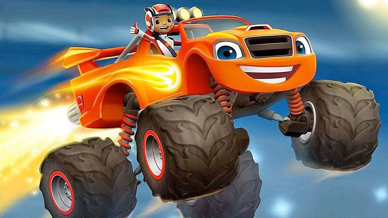 انیمیشن بلیز و ماشین های غول پیکر Blaze and the Monster Machines [فصل اول تا پنجم]